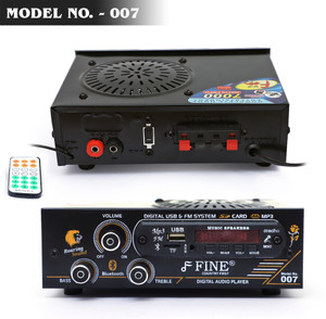 FINE Black IPL AMPLIFIER Multimedia Player with Bluetooth,Aux,FM Radio 150 W AV Power Amplifier