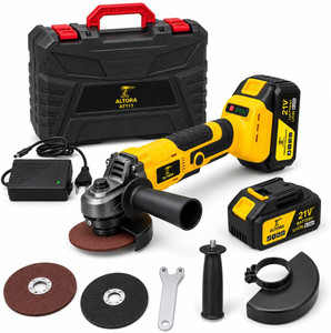 ALTORQ 21V Cordless Angle Grinder 100mm AT103 with Accessories Angle Grinder
