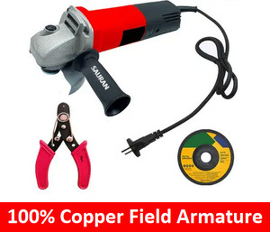 Sauran Heavy Duty 801 Grinder Machine With DC,Wire Cutter (HAG35) Angle ...