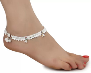 Payal Jewels beautiful anklets for women/girls Silver Anklet