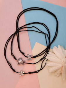 MS ENTERPRISE Anklets for Women and Girl thread anklet for single leg combo Fabric Anklet