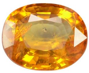 Aanya Jewels Ceylon Original Certified 7.25 Carat 7.75 Ratti ?????? Yellow Sapphire Stone Anklet