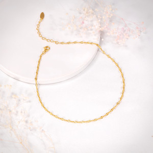 GIVA Sterling Silver Toe Anklet