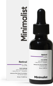 Minimalist Retinol Serum 0.3% For Anti Aging with Q10 to Reduce Fine Lines & Wrinkles