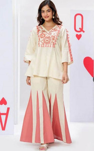 Nikhat Top Palazzos Co-ords Set