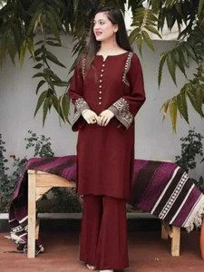 NKRM Women Kurta Palazzo Set