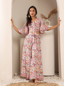 Varanga Top Palazzos Co-ords Set