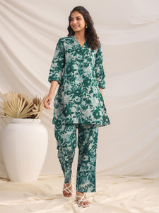 Janasya Tunic Pant Co-ords Set