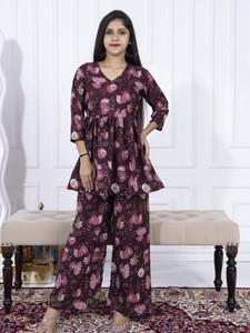 Kachhot Tunic Palazzos Co-ords Set