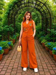LEESHU ENTERPRISES Shirt Pant Co-ords Set