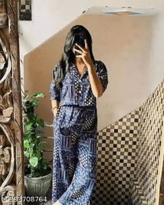 NEYSA Shirt Palazzos Co-ords Set