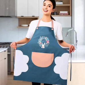 Ashmakam Polyester Chef's Apron - Free Size