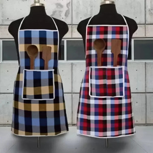 KANUSHI Cotton Home Use Apron - Free Size