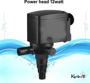 kickAt Aquarium Submersible Pump Power Head (12watt) Power Aquarium Filter