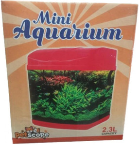 Scroll Store Mini Aquarium Fish tank Rectangle Aquarium Tank