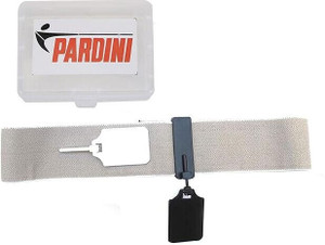 Pardini Shooting Headband Eye Blinder with 2 Flippable Blinds – ISSF Standard Archery Fletch