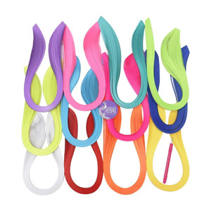ASIAN HOBBY CRAFTS 1200pcs quilling Stirips 12 Different color Size 5mm - (100 x12) for Jewellery making & Scrapbooking