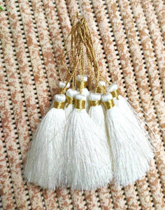 wesoulgifts Tassel Latkan Hanging Fringe Thread 10 Pieces