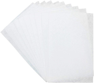 ASIAN HOBBY CRAFTS A4 Size Felt Sheet (White) 10 Pieces