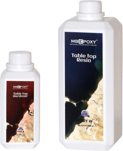 MBEPOXY Epoxy Resin-Crystal Clear Resin Kit for Jewelry DIY Art Crafts Cast Pack of 1 KG