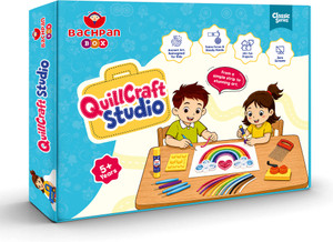 Bachpan QuillCraft DIY Art Kit for Kids – Fun Crafting Activity Set for Boys & Girls