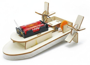 SUNBEET DIY Wooden Motor Boat STEM Toy | Science Project for Kids