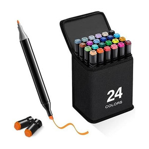 Vasukie Calligraphy Dual Tip Nib Sketch Pens