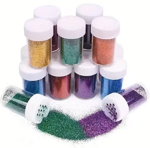 Eclet 12 Colors Glitter Set - Handmade DIY Crafts Supplies