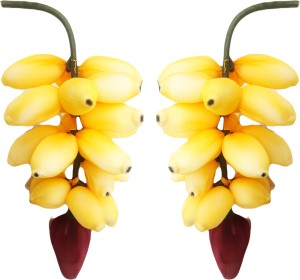 ZENRISE Banana decoration set of 2 Artificial Fruit
