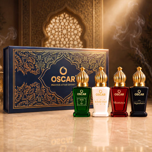 Oscar Attar Gift Set 4x12ml Floral Pack of 4 · 12 ml (48 ml total) - Image 6