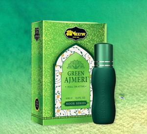 Meena Green Ajmeri Floral Attar Pack of 1 - Image 6