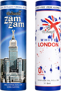 Al-Nuaim White London & Zam Zam Attar Oil Roll On - Image 4