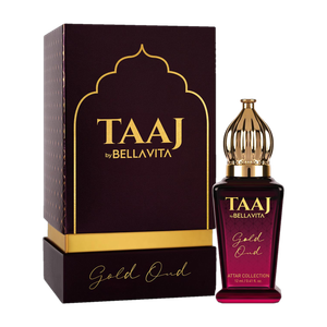 BELLAVITA TAAJ Gold Oud 12ml Attar - Image 6