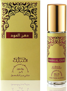 Nabeel Dahn Al Oud Premium Attar Roll-on Perfume Oil 100% Non