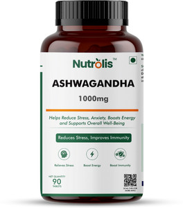 Nutrolis Ashwagandha 1000mg | Boosts Immunity & Energy | Stress R... more