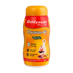 Baidyanath Sugarfree Chyawan Vit- Specially formulated Chyawanprash with No Added Sugar- With Benefits of Amla, Ashwagandha and Almonds