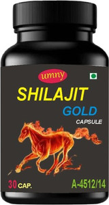 umny SHILAJIT GOLD CAPSULES - 30 Capsules, 500MG
