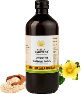 Kerala Ayurveda Ksheerabala Thailam – 100 Ml, Ayurvedisches Öl Zur äußerlichen Anwendung