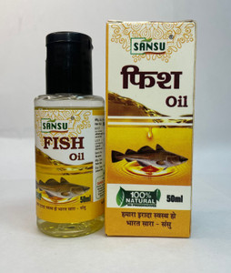 Sansu Fish oil for heart health, bone health, diabetes, eyes, skin 50ml.