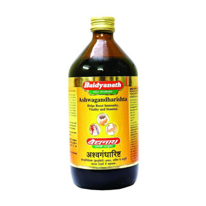 Baidyanath Ashwagandharishta | Helps Boost immunity - 450 ML
