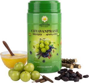 Kerala Ayurveda Chyawanprash with Wild Amlas, 46+ Herbs | No White Sugar