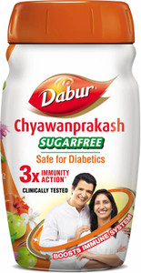 Dabur Chyawanprakash Sugarfree 900g | Safe for Diabetics | 3X Immunity Action