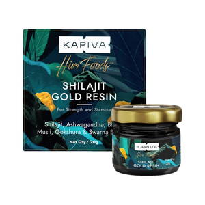 Kapiva Shilajit Gold Resin | Boosts Stamina | Contains 24 Carat Gold | 100% Ayurvedic