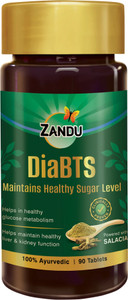 ZANDU DiaBTS Tablets | Clinically Proven for results in 3 months | 100% Ayurvedic