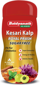 Baidyanath Kesari Kalp Royal Chyawanprash Sugar-Free | 52 Herbs Wellness Formula