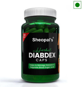 Sheopals Herbal Diabdex Capsule With Methi, Punernava To Help Manage Blood Sugar Level