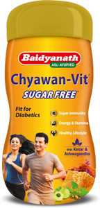 Baidyanath Sugarfree Chyawan Vit - Specially formulated Chyawanprash- No Added Sugar