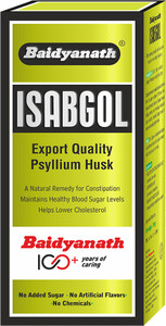 Baidyanath Isabgol-Psyllium Husk Powder - |Effectively Relieves Constipation (200 g)