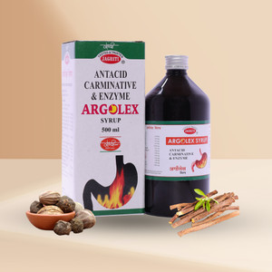 jagriti herbs Argolex Syrup-200ml/Relief from Acidity,Constipation,Gas ...