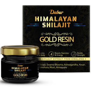 Dabur Himalayan Shilajit Gold Resin 24 Karat Gold - Image 1